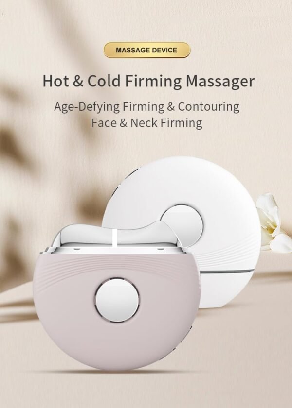 TR9 Facial Beauty Massager – Warm & Cool LED Therapy