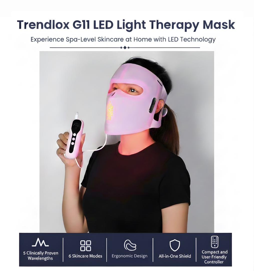 Trendlox G11 LED light therapy mask usage instructions Trendlox G11 LED light therapy mask usage instructions