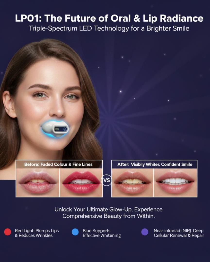 LP01 by Trendlox – The future of oral and lip radiance. Before and after image LP01 by Trendlox – The future of oral and lip radiance. Before and after image