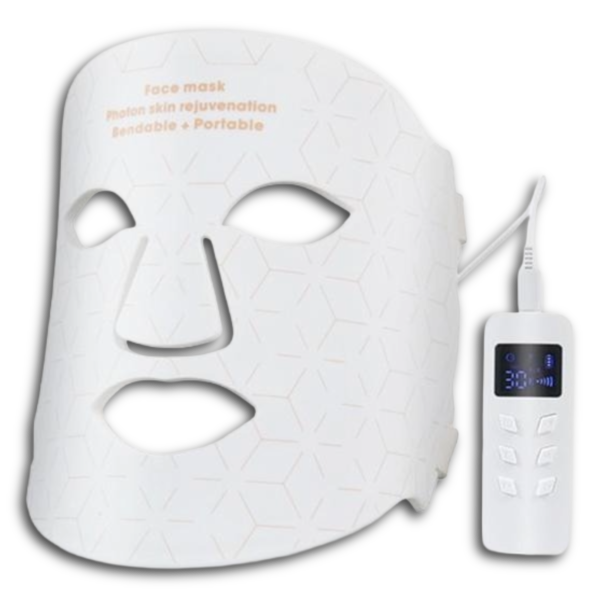 TR8 LED Light Face Mask (White)